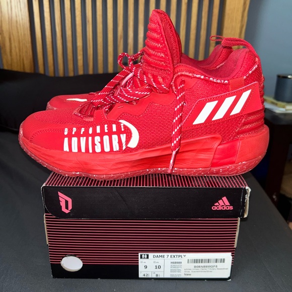 Dame 7 EXTPLY red size 9 - Picture 4 of 6